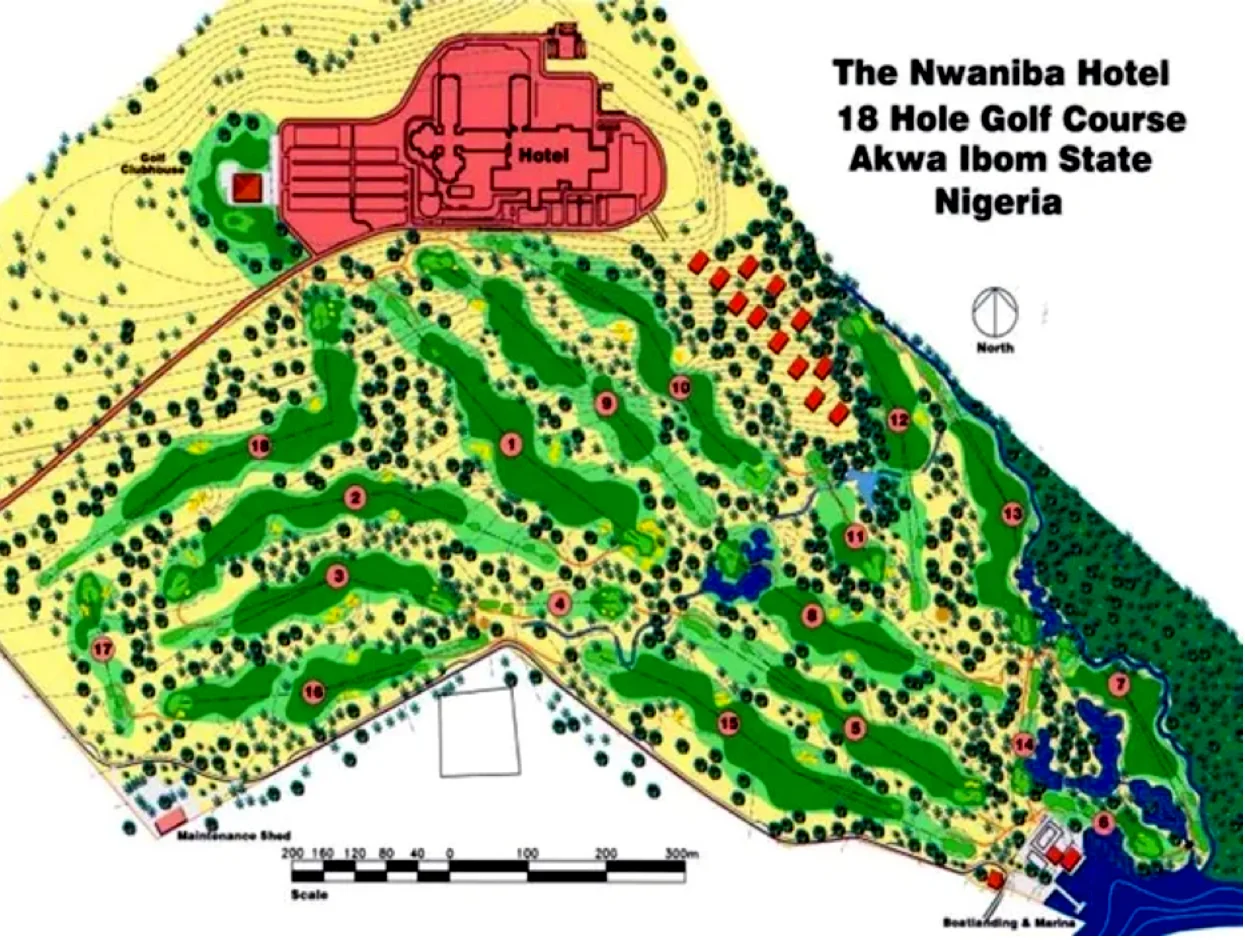 Ibom Golf Club Map