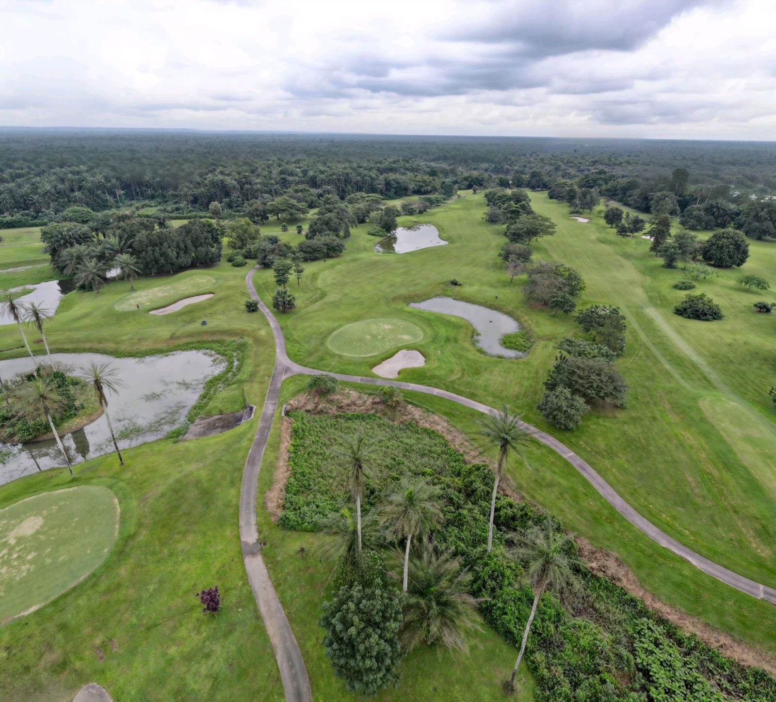 Ibom golf ariel view